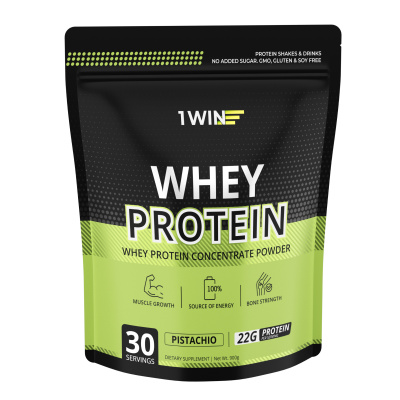 Протеин Whey Protein Вкус Фисташка 450г, 15 порций